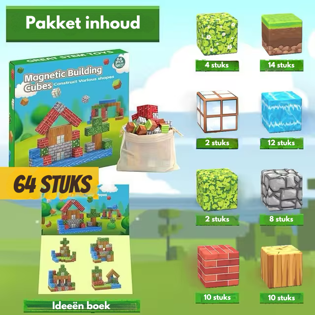 MagCraft™ - Educatieve magnetische blokken