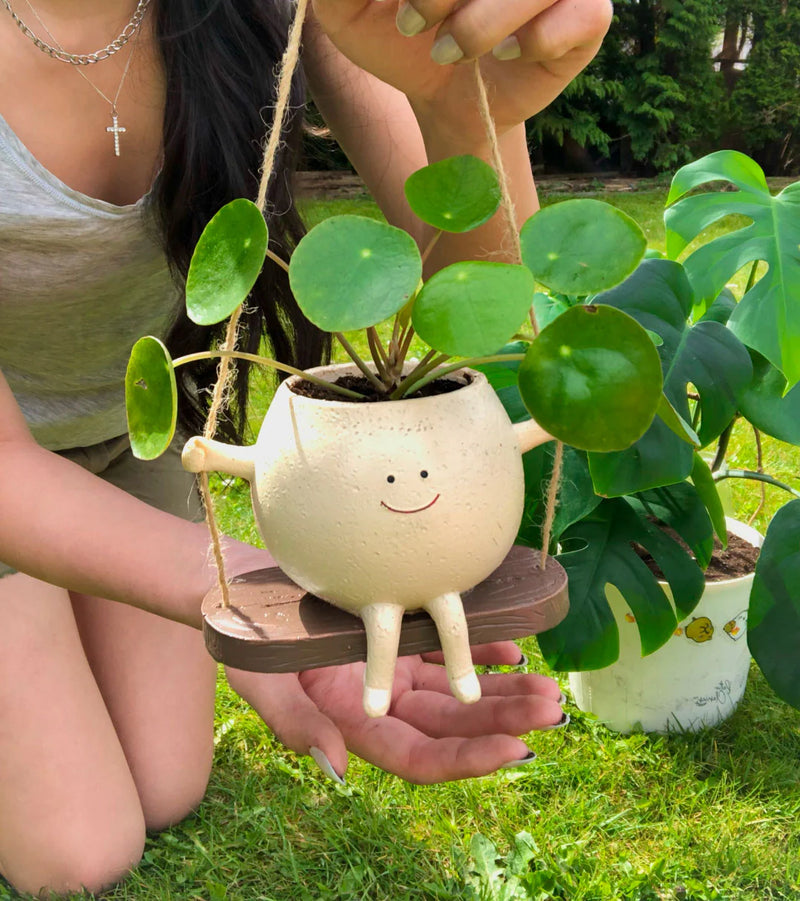 Telindo™ Swingende Smiley Plantpot