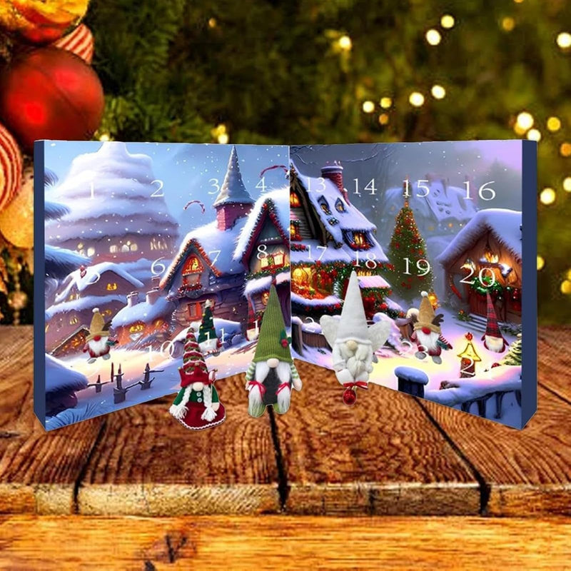 ElfJoy™ - Betoverende adventskalender met pluche kabouters