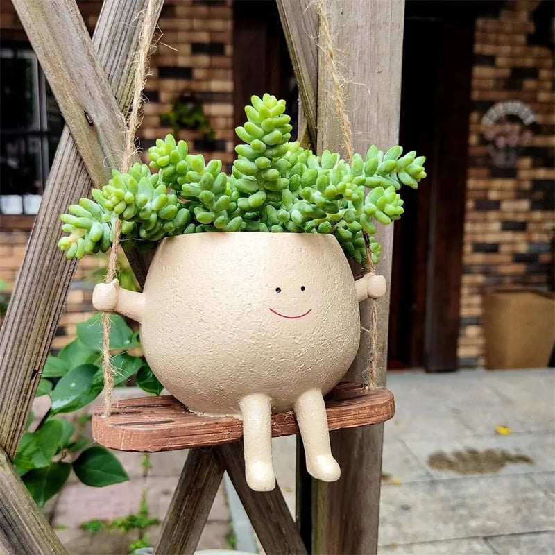 Telindo™ Swingende Smiley Plantpot